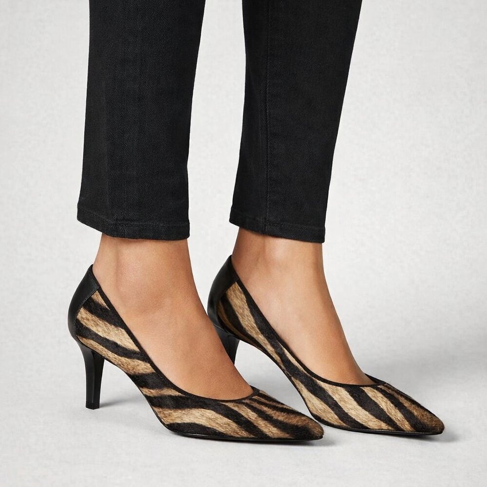 Donald J. Pliner "Emmy" Print Pumps Sz 6.5